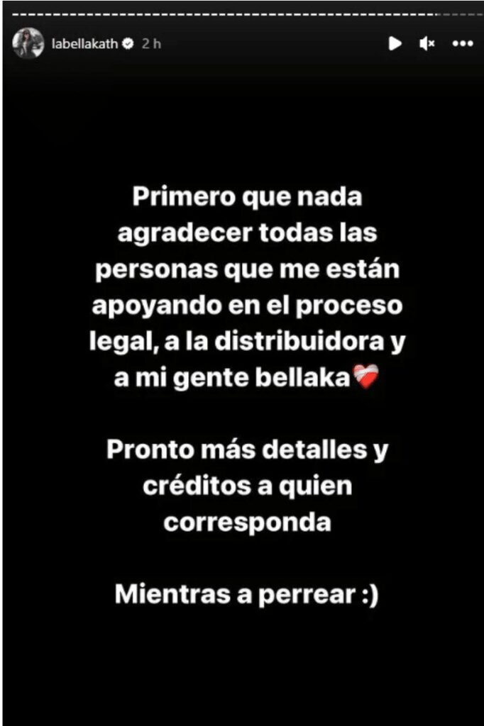 Bellakath y la 'Gatita' regresan a Spotify tras polémica por plagio