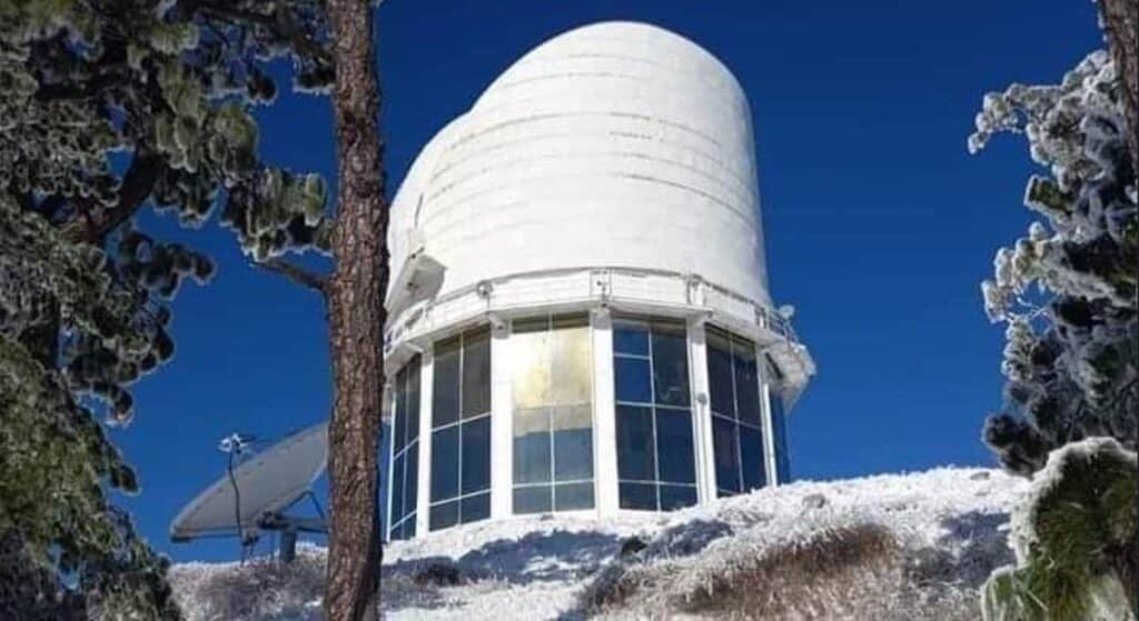 Se congela Sonora, el termómetro llegó a -10 grados