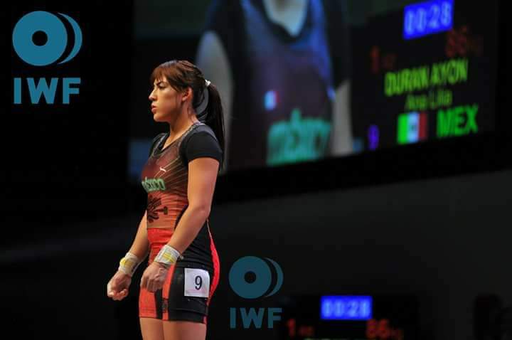 Ana Lilia Durán obtiene cuarto lugar Mundial en levantamiento de pesas Ana Lilia Durán obtiene cuarto lugar Mundial en levantamiento de pesas