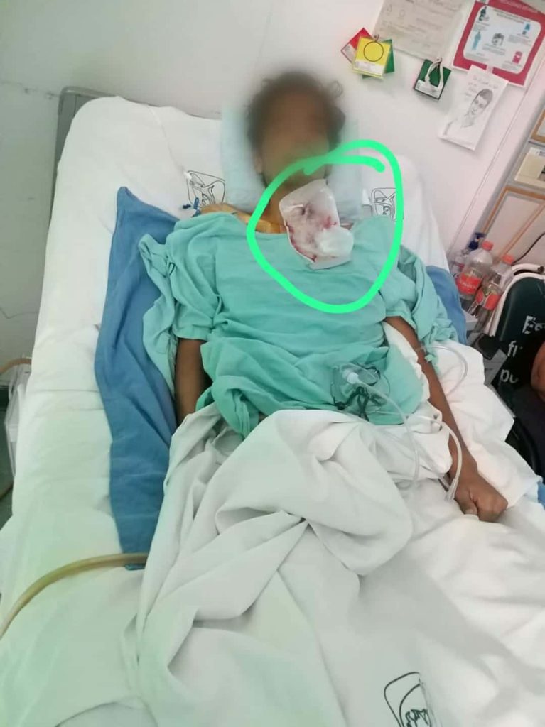 Familia denuncia negligencia médica en la clínica 1; paciente empeora