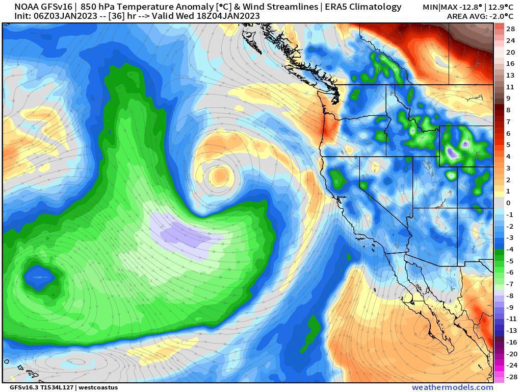 Ríos atmosféricos podrían generar inundaciones en el Sur de California