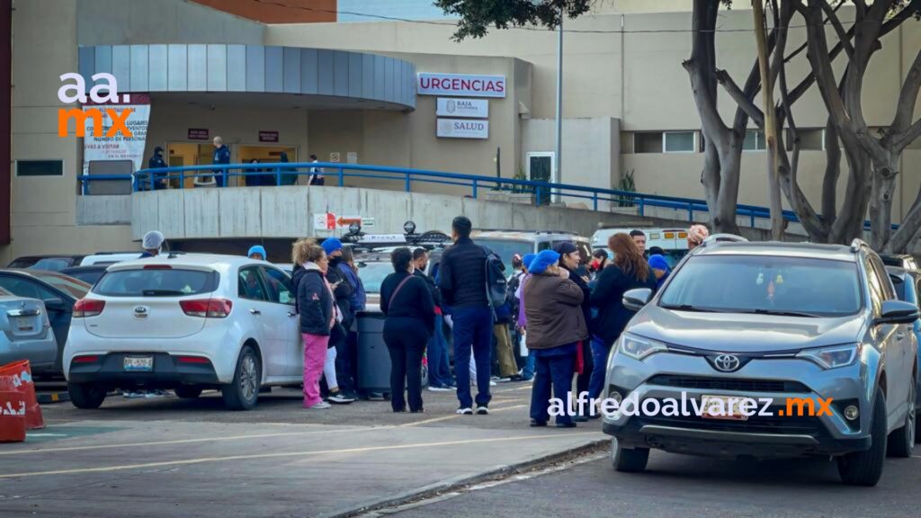 Desalojan Hospital General de Tijuana tras presunta fuga