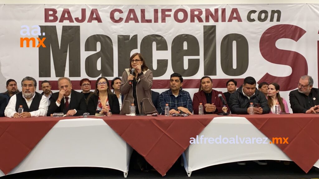 Presentan equipo para apoyo a la campaña de Marcelo Ebrard