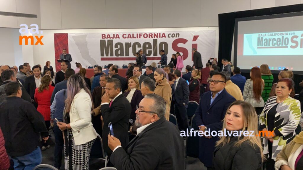 Presentan equipo para apoyo a la campaña de Marcelo Ebrard