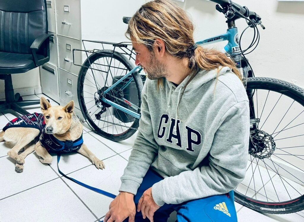 Localizan bicicleta del argentino Diego Simonetta robada en Mexicali