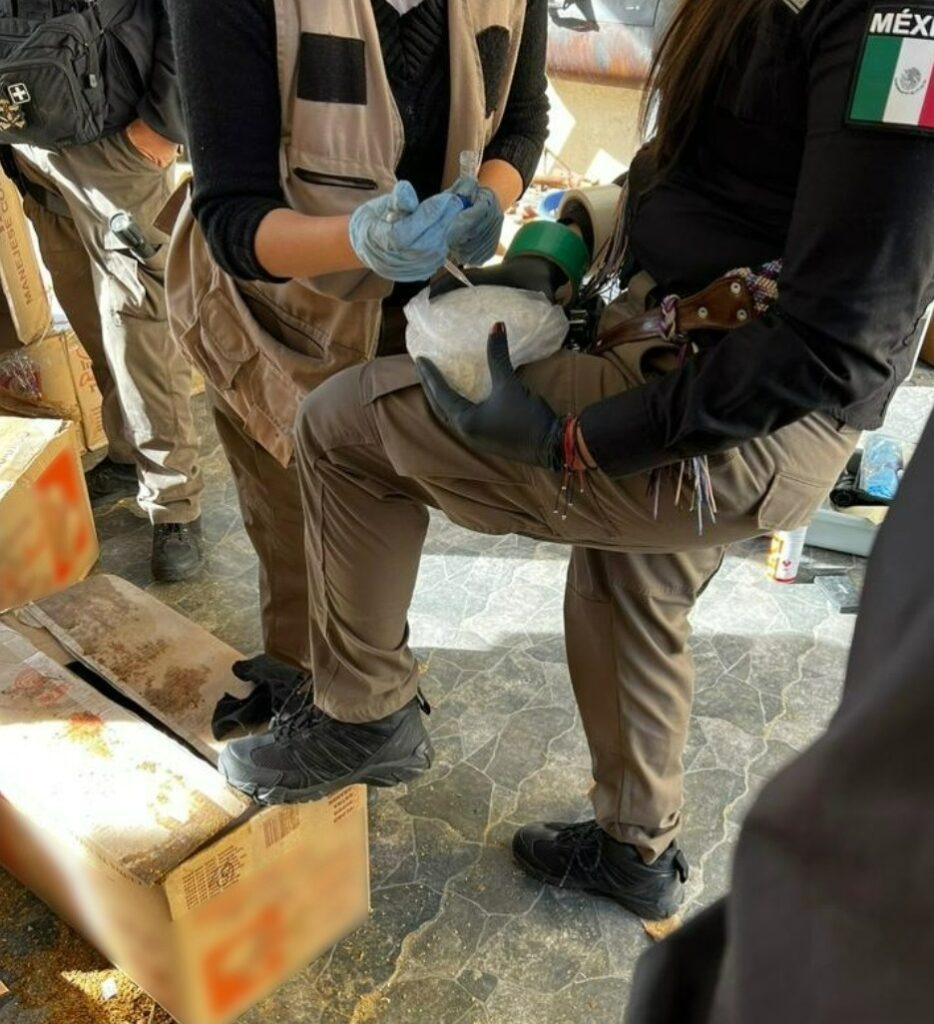 FGR asegura cerca de media tonelada de metanfetamina, heroína y marihuana FGR asegura cerca de media tonelada de metanfetamina, heroína y marihuana