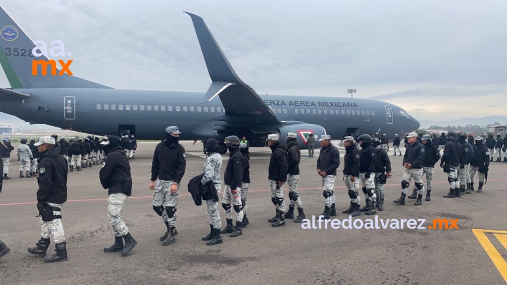 Llegan 500 militares a Tijuana