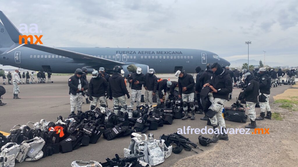 Llegan 500 militares a Tijuana