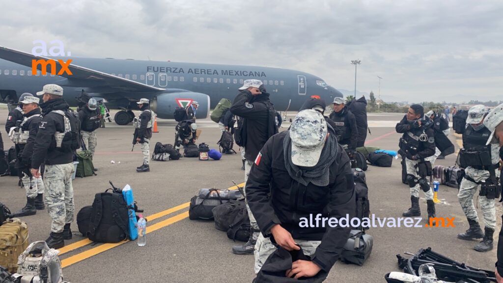 Llegan 500 militares a Tijuana