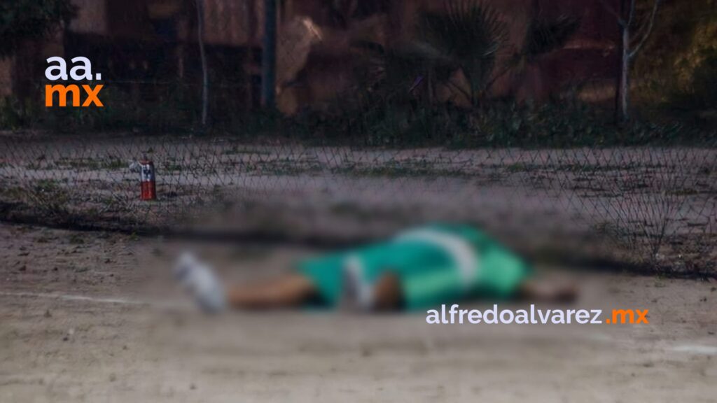 Acribillan a un hombre en pleno juego de futbol