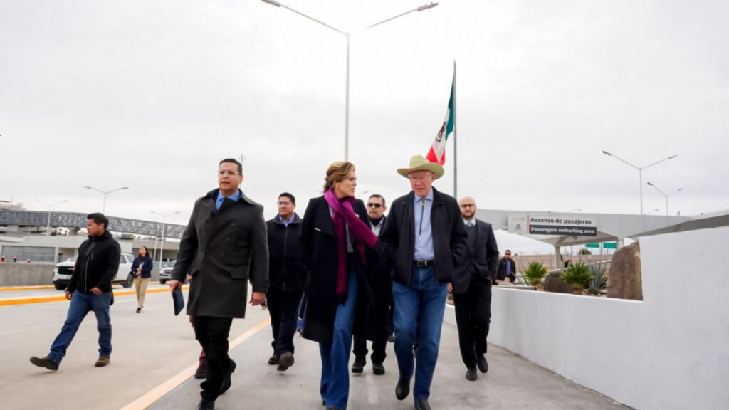 México y Estados Unidos suman esfuerzos para una mejor relación binacional: Gobernadora
