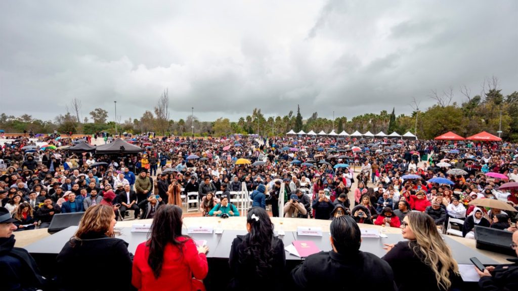 Mil 523 parejas se casaron en matrimonios colectivos