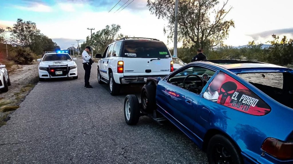 Realizan operativo contra carreras clandestinas