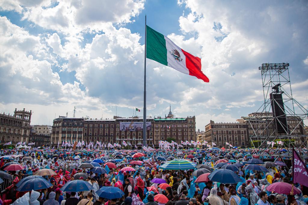 Marina destaca unidad de los mexicanos por la Soberanía y Dignidad Nacional