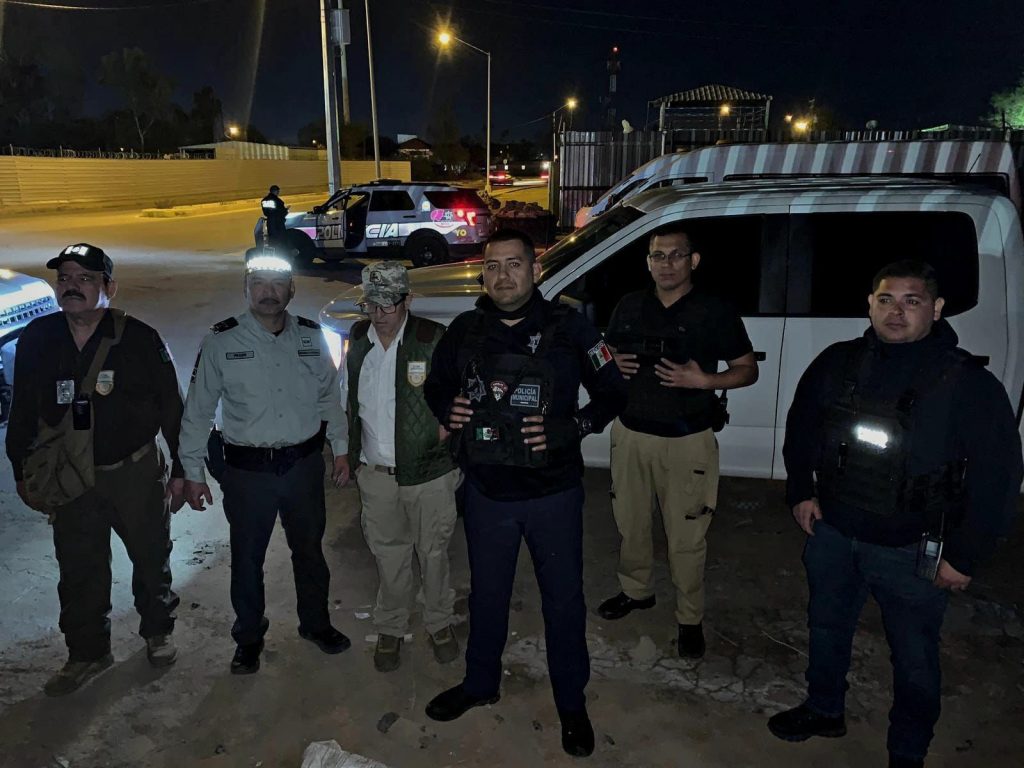 Familia nigeriana fue rescatada en situación de riesgo en la frontera