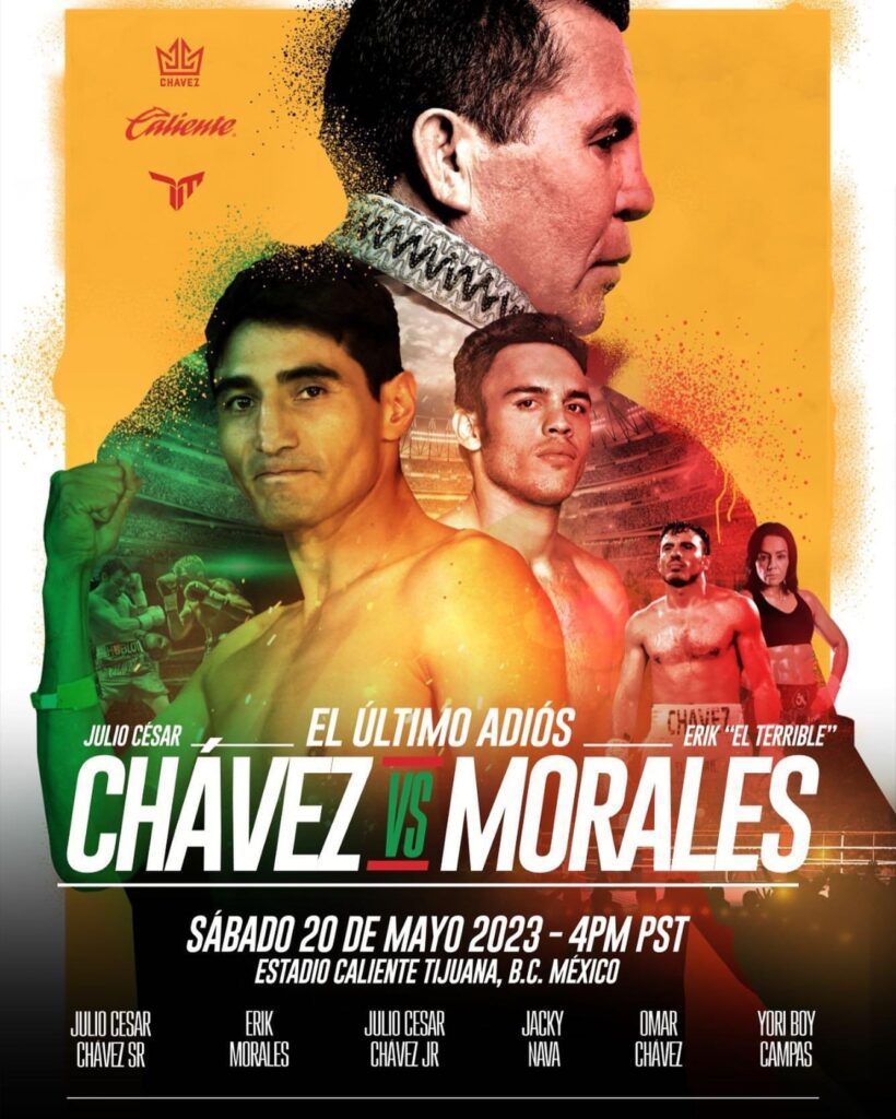 Julio César Chávez se enfrentará a Erik ‘Terrible’ Morales