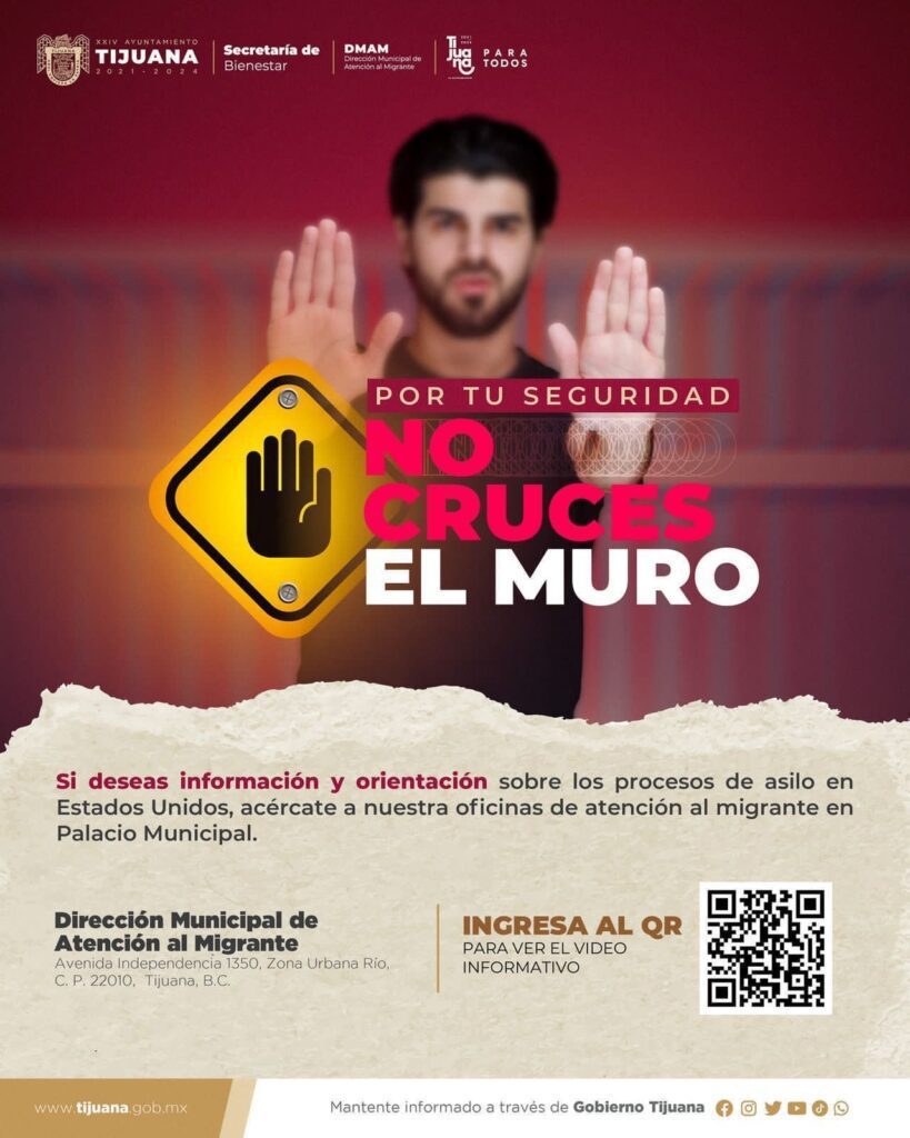Ayuntamiento intensifica campaña No cruces el Muro ante incremento de intentos
