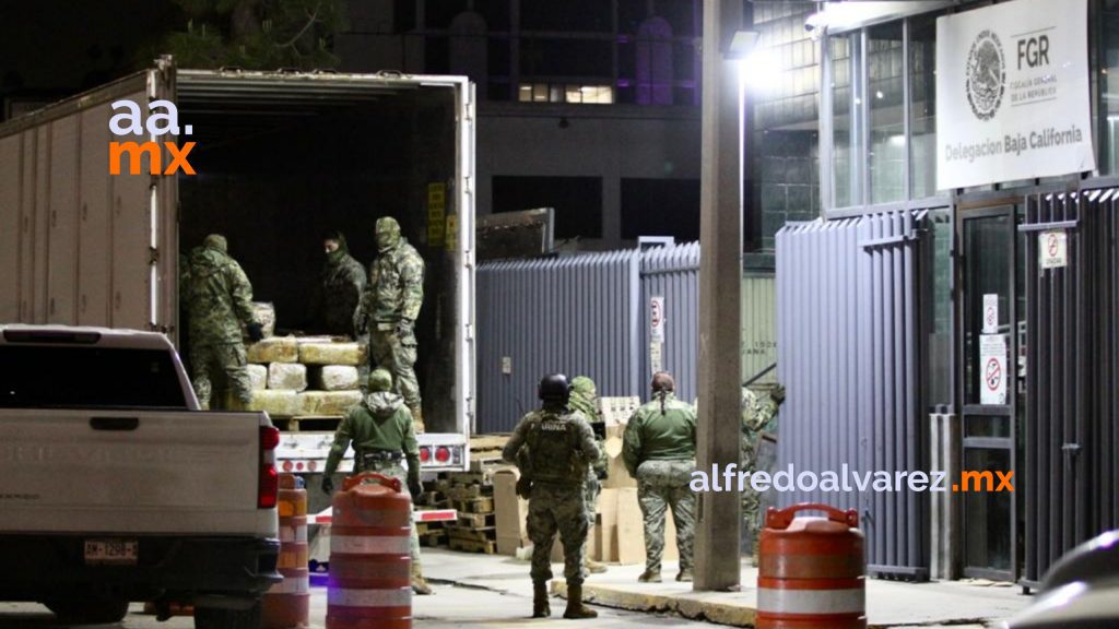Decomisan más de 12 toneladas de droga en Tijuana