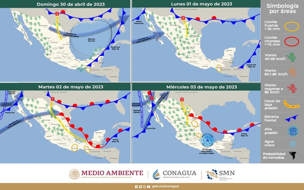 Vientos fuertes y posibles lluvias para esta semana en Tijuana