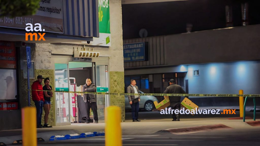 Sujeto es detenido en plaza comercial tras balear a un hombre