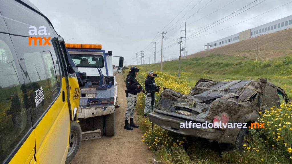Dos accidentes en la carretera Tijuana- Tecate
