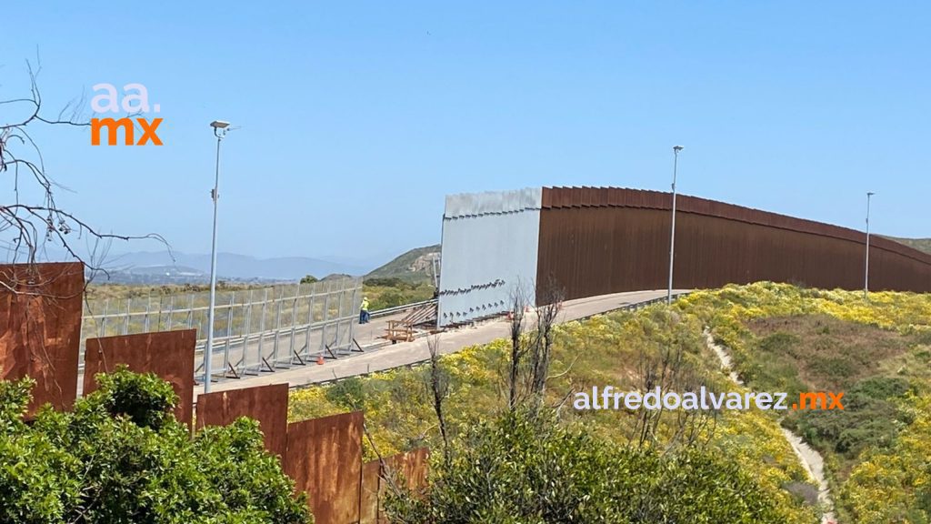 Avanza el amurallado en la zona de Playas de Tijuana