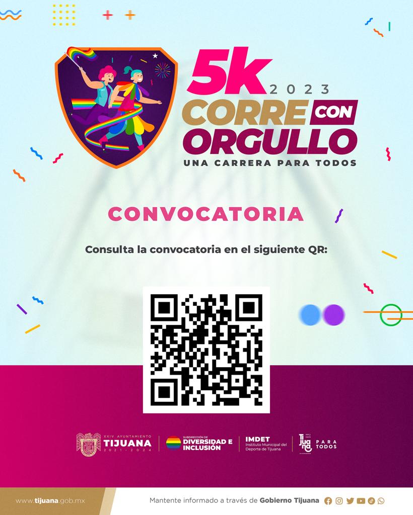 Abren registros para corre con orgullo 5k