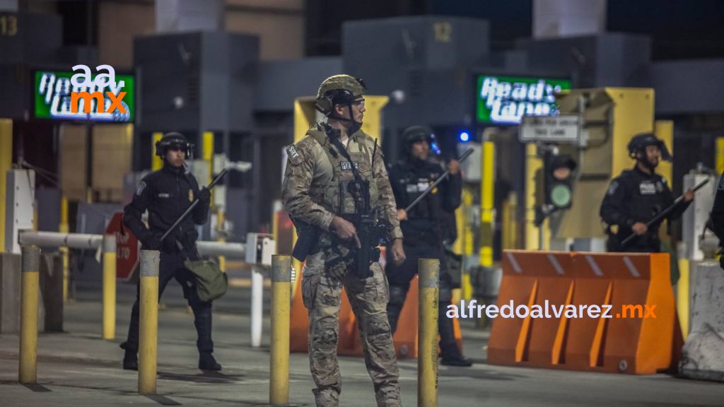 Realizan simulacro en Garita de San Ysidro ante fin del Título 42