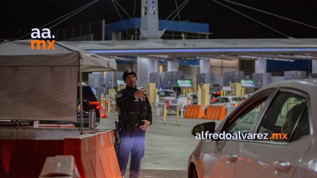 Realizan simulacro en Garita de San Ysidro ante fin del Título 42