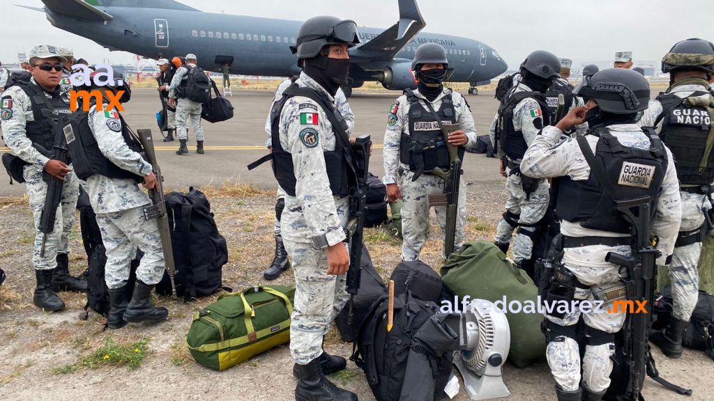 500 militares llegan a Tijuana para reforzar Seguridad