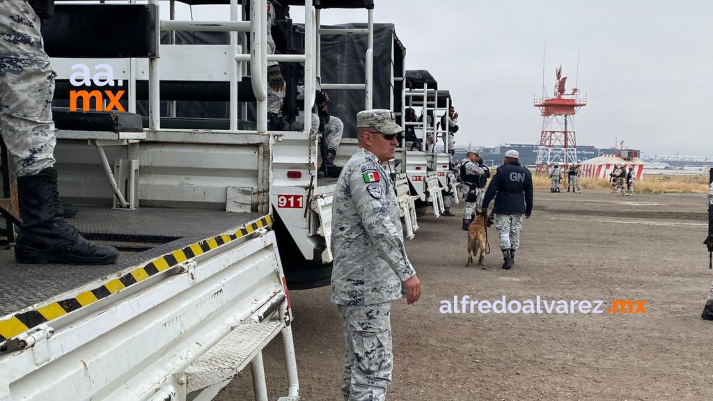 500 militares llegan a Tijuana para reforzar Seguridad