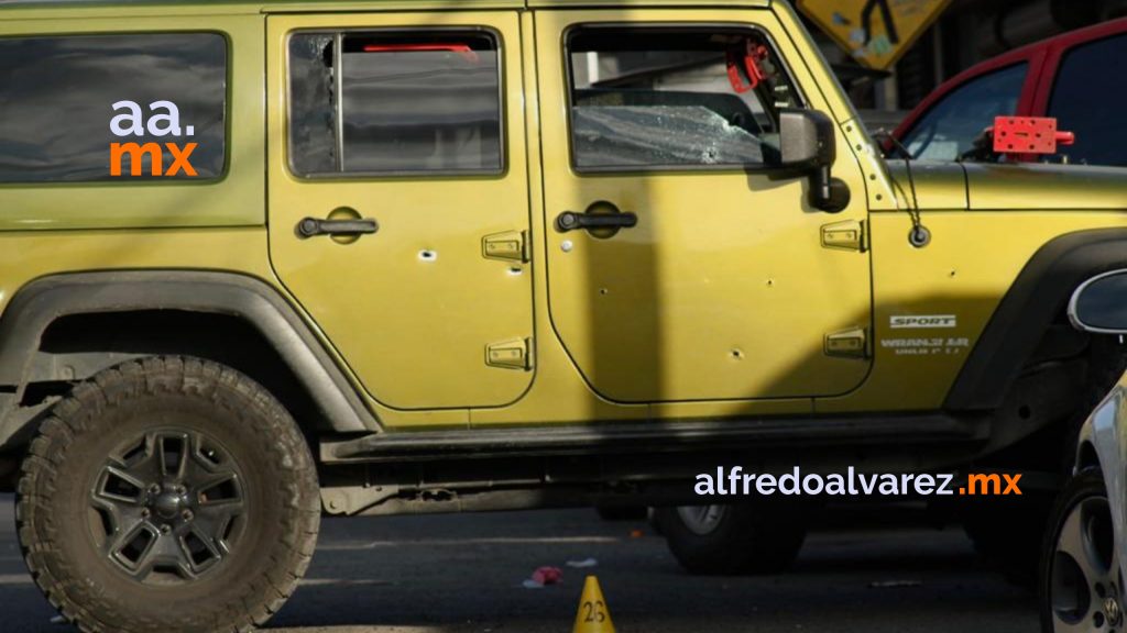 Rafaguean a pareja mientras circulaba en plena vialidad
