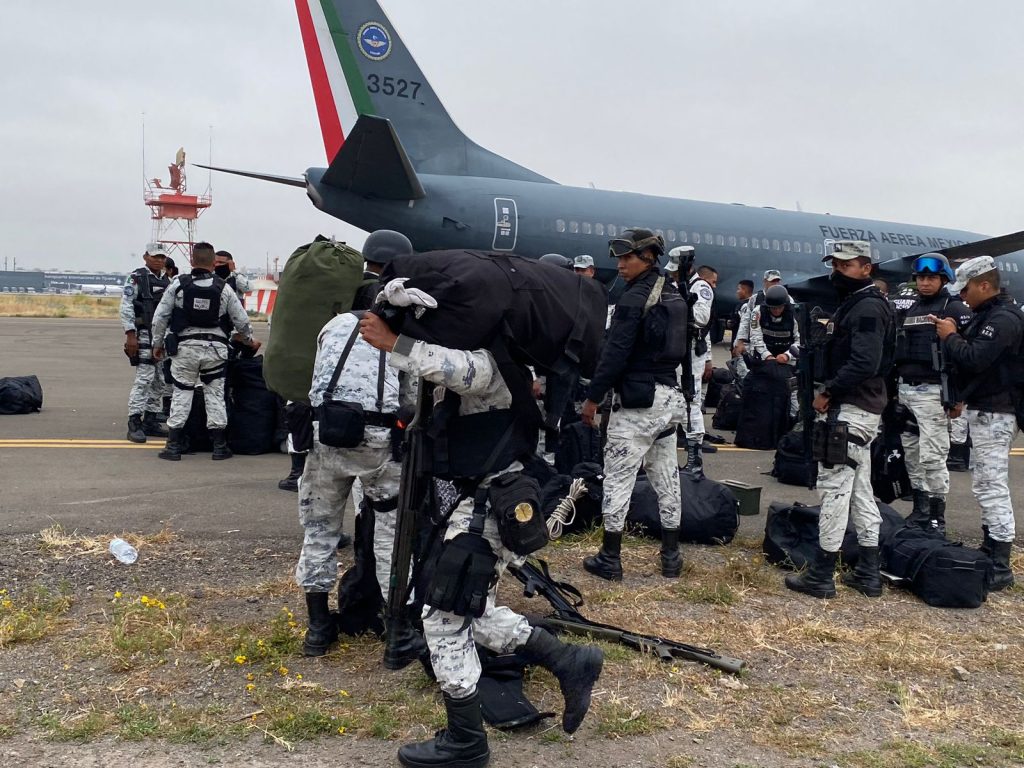 500 militares llegan a Tijuana para reforzar Seguridad