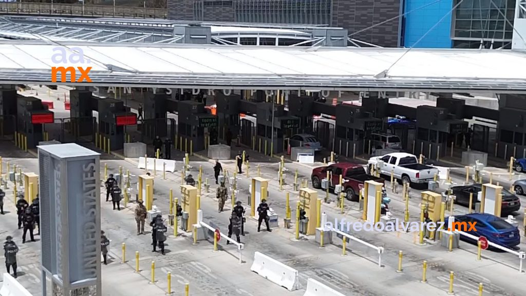 Realizan simulacro de reacción en Garita San Ysidro Realizan simulacro de reacción en Garita San Ysidro