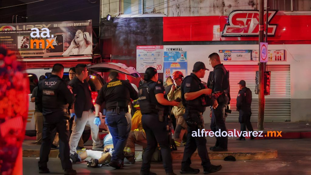 Sujeto ataca a pareja y a policía en la Zona Norte