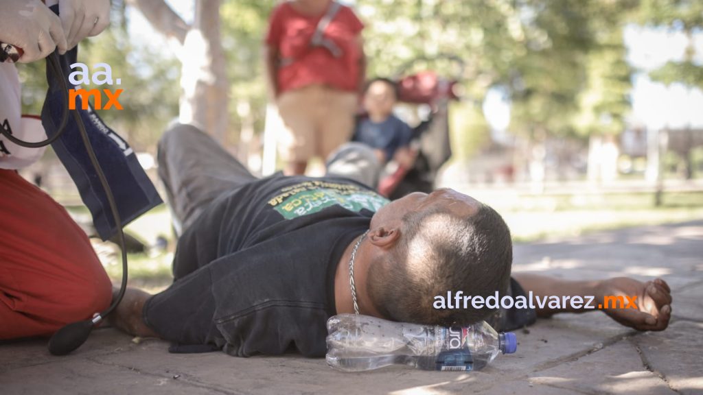 Hombre sufre golpe de calor en Mexicali