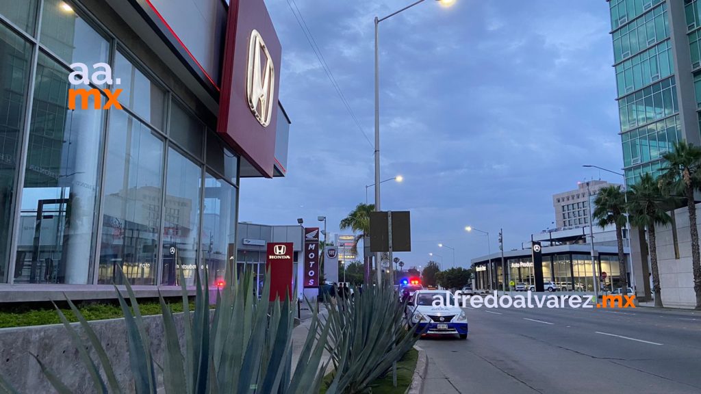 Hombres armados robaron la agencia Honda de la Zona Río