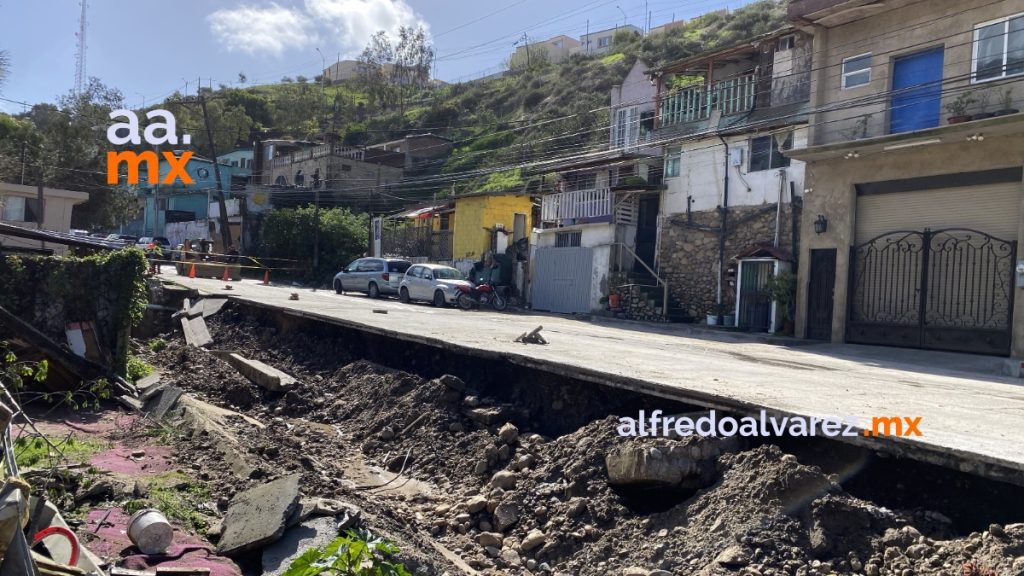 Lluvias provocan derrumbe del Cañón Rubén Amaya