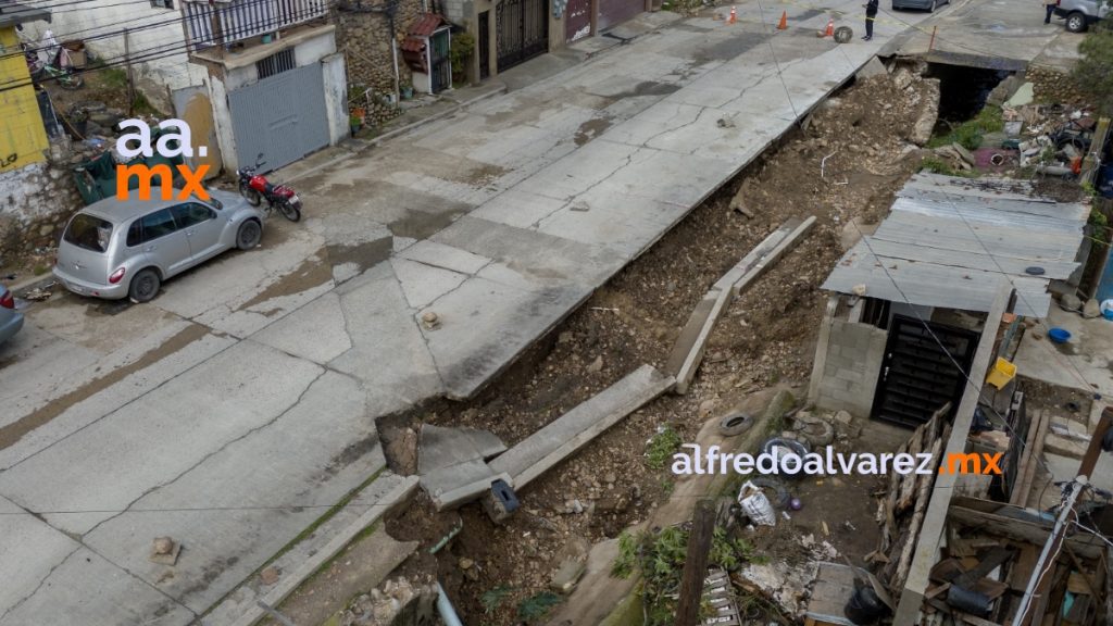 Lluvias provocan derrumbe del Cañón Rubén Amaya