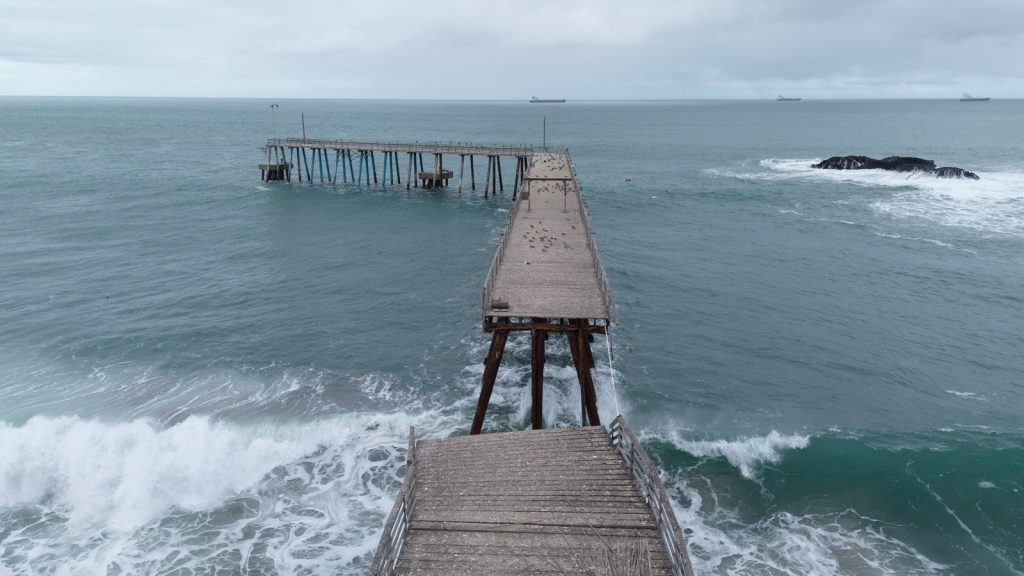 Colapsa parte del muelle del Hotel Rosarito Colapsa parte del muelle del Hotel Rosarito