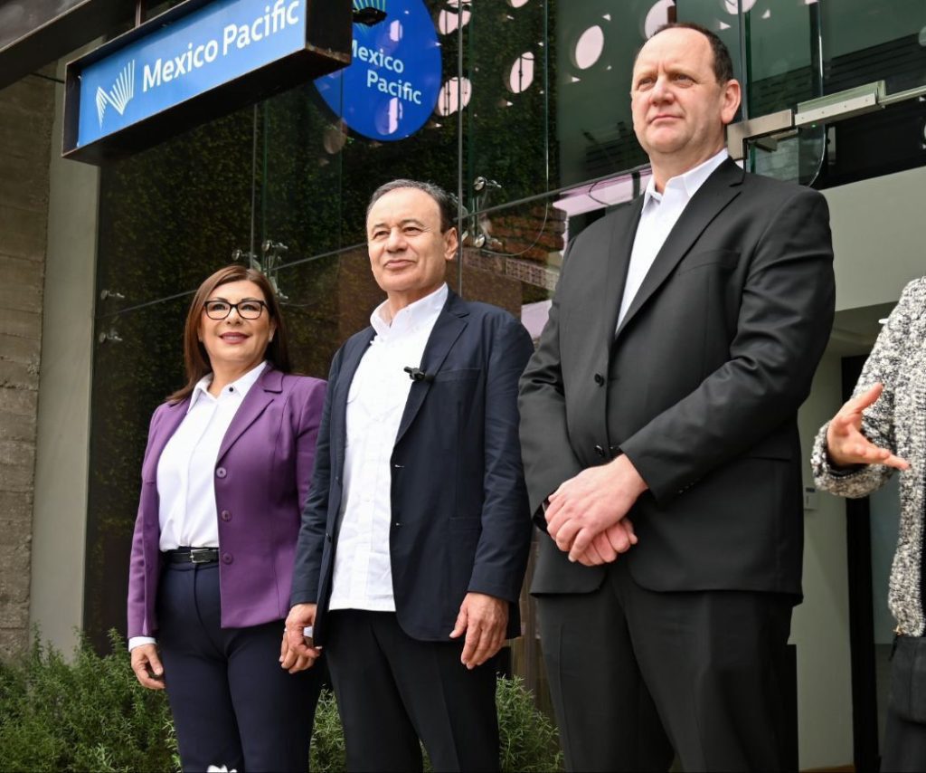 Gobernador Durazo encabeza instalación de Mexico Pacific Limited en Sonora Gobernador Durazo encabeza instalación de Mexico Pacific Limited en Sonora