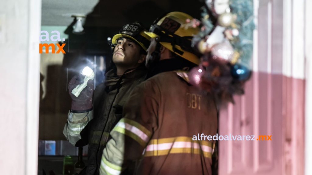 Hombre muere tras incendio en su habitación