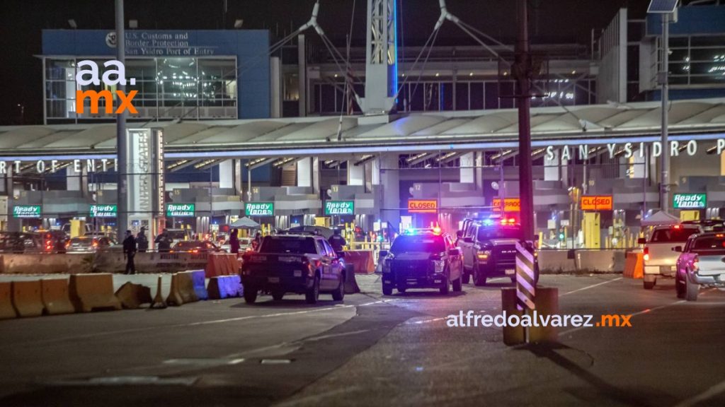 Intensa persecución termina en la Garita de San Ysidro
