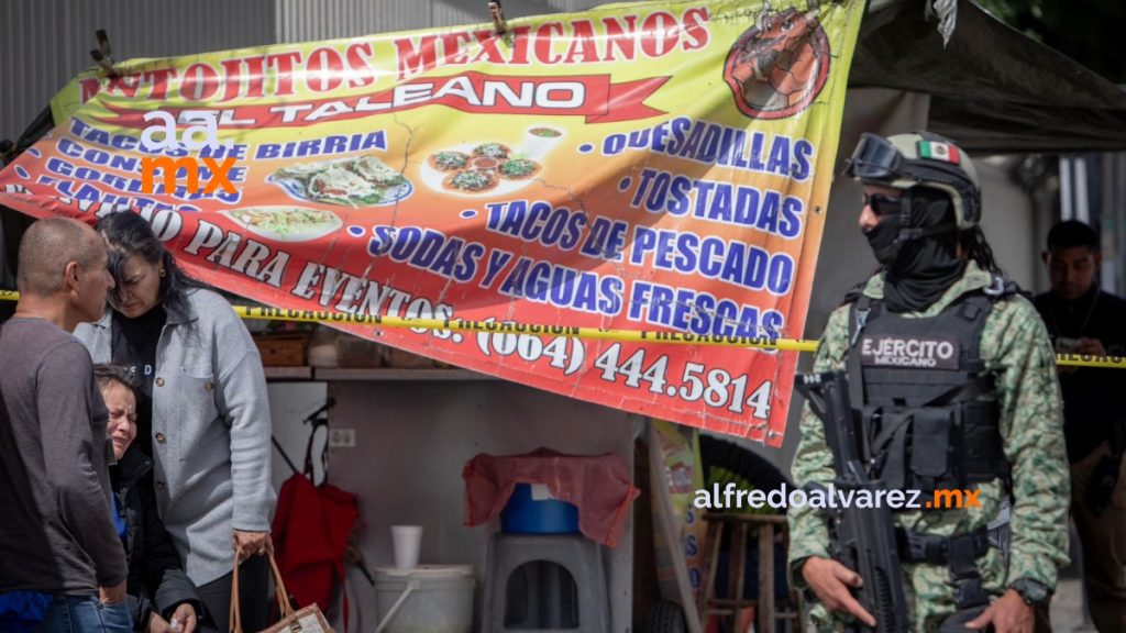 Asesinan a joven mientras comía