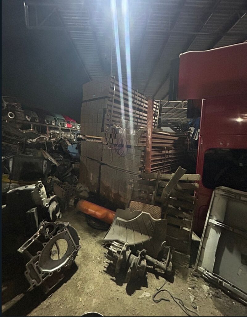 Realizan cateo en Yonke de la Garita de Otay