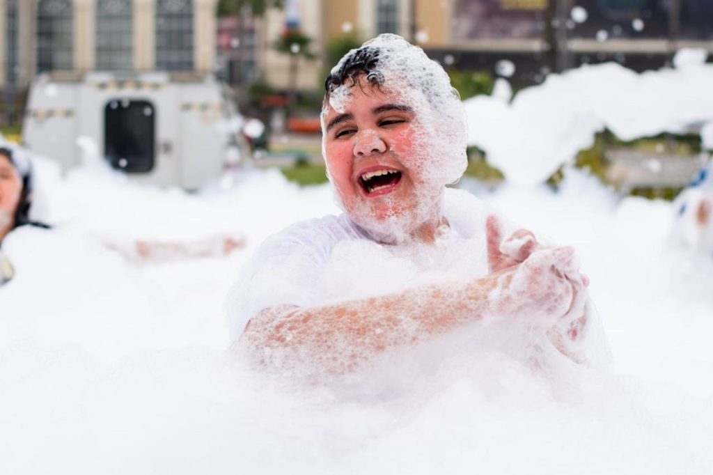 Miles de niños celebraron su día en caliente