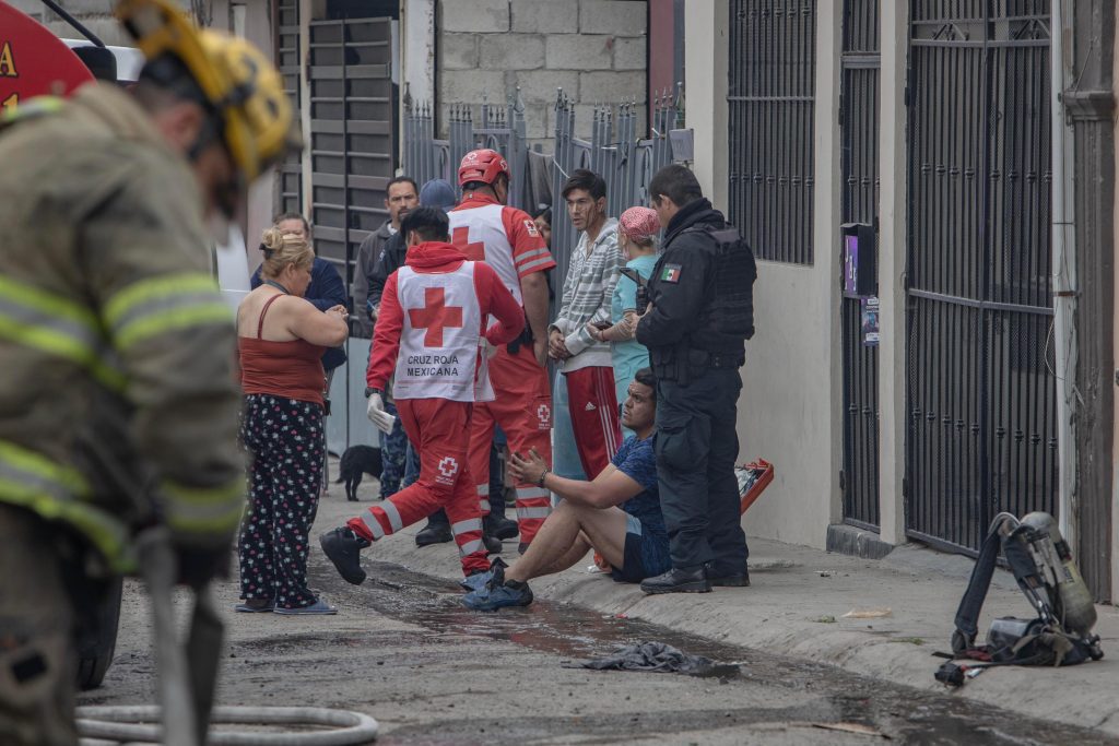Por riña sujeto abre llave de gas y provoca explosión