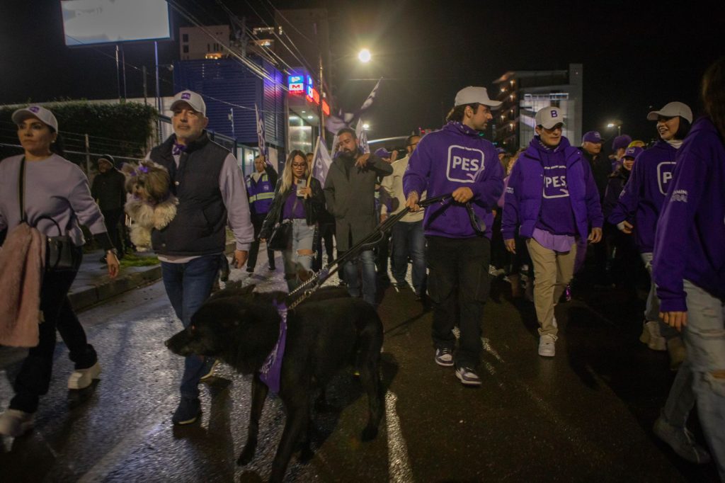 PES arranca campaña con caminata en la Zona Centro  