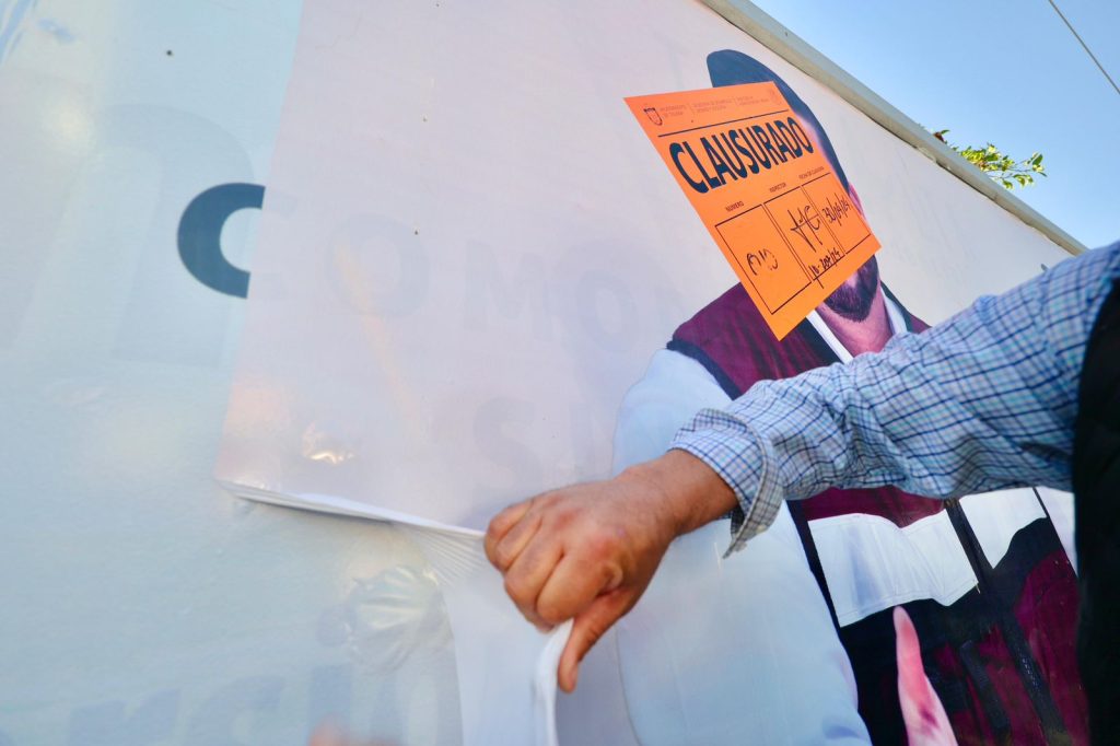 Comienza retiro de propaganda electoral por requerimiento del IEEBC