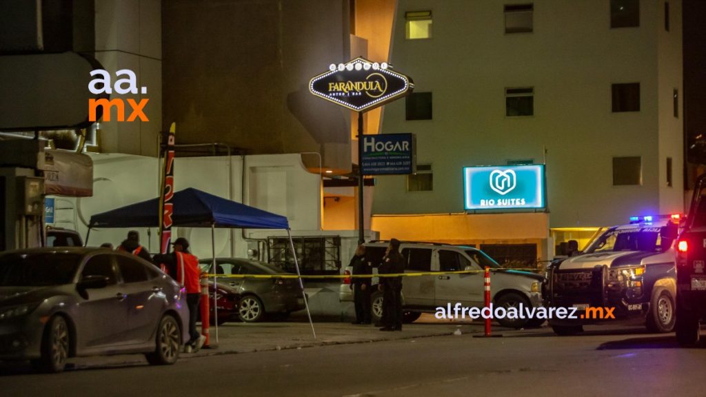 Asesinan a un hombre afuera del Bar Farándula